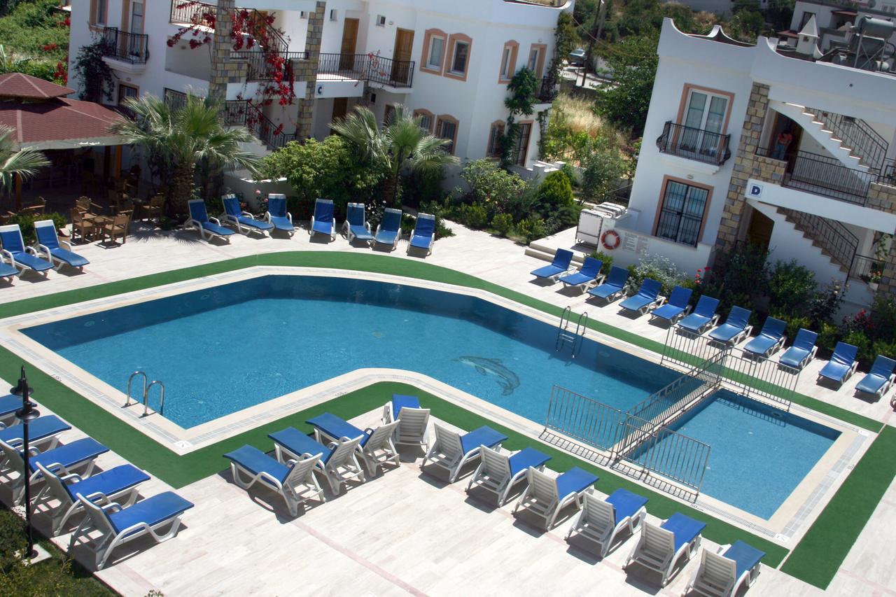 Agar Apart Hotel Gümbet Buitenkant foto