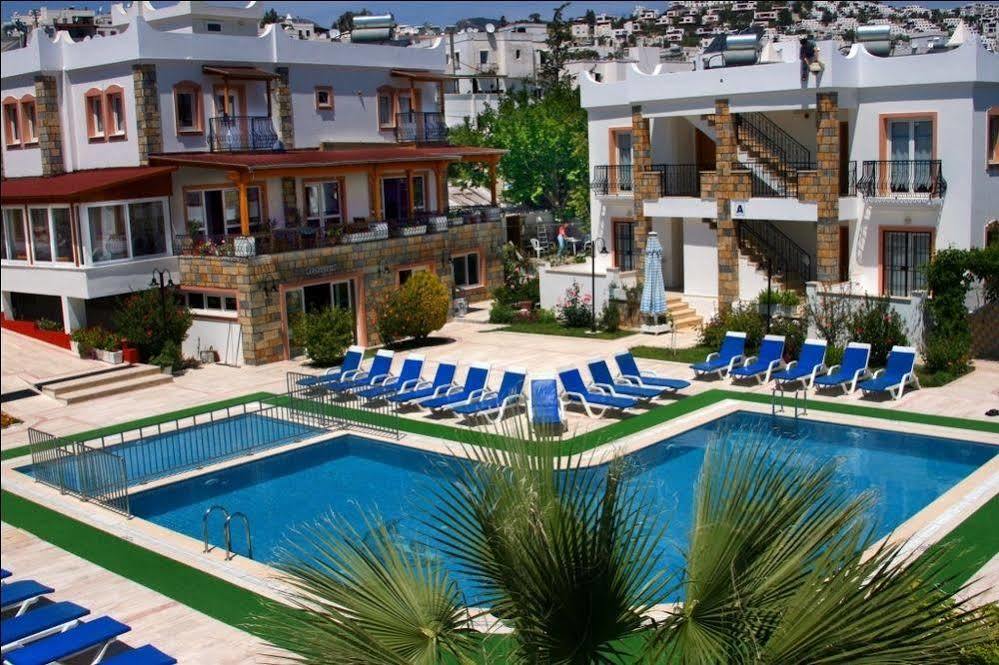 Agar Apart Hotel Gümbet Buitenkant foto